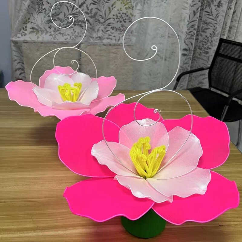 舞蹈手提花女子群舞芳菲蔓影月明中明日芳菲莲花荷花道具手工花