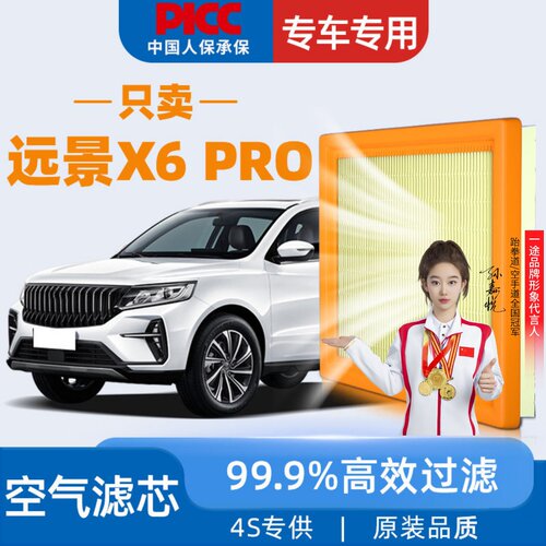 【21款】远景X6PRO原装空气滤芯