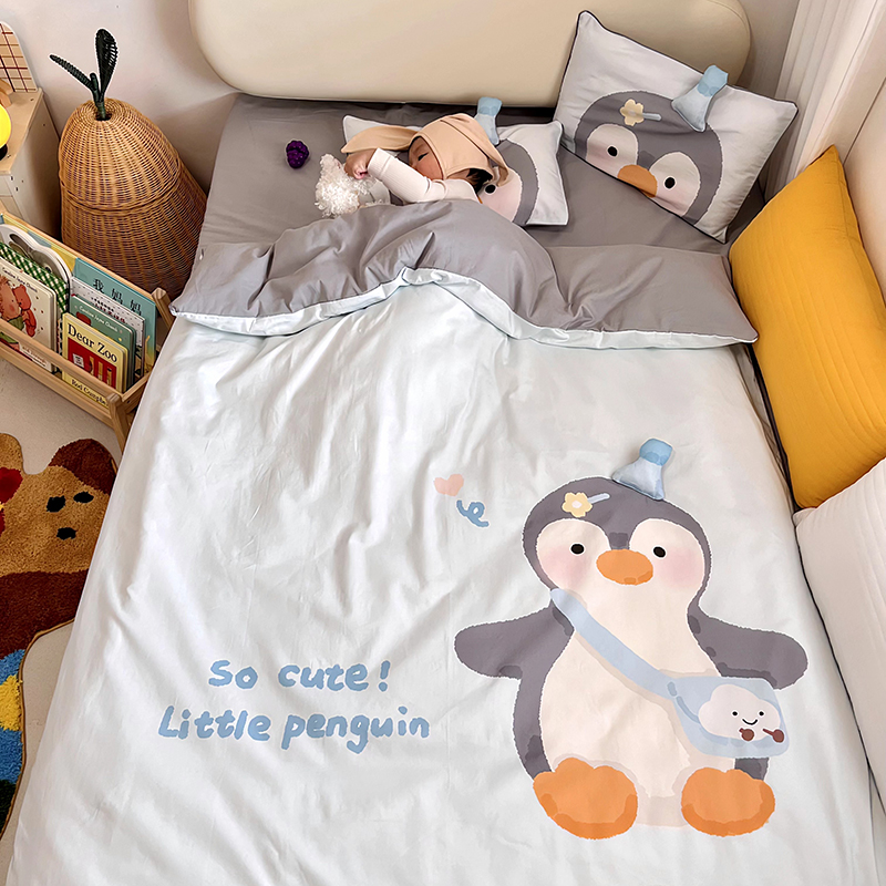 高端100S加厚磨毛全棉四件套