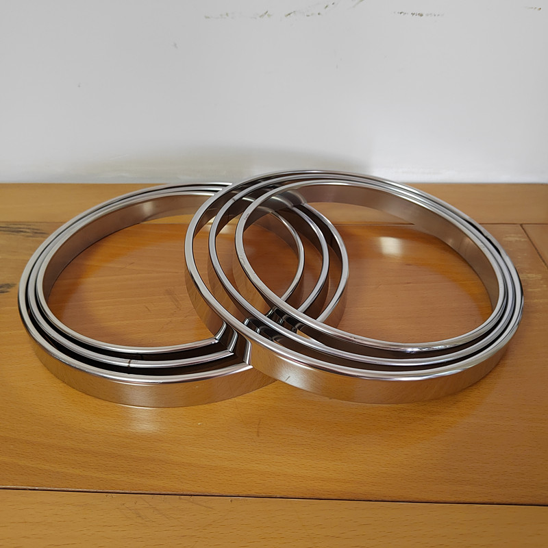 酒店圆形不锈钢垃圾桶压圈固定环