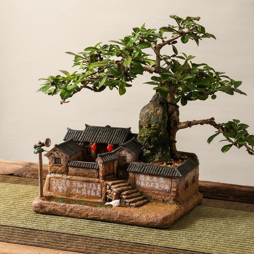 复古怀旧老房子模型摆件