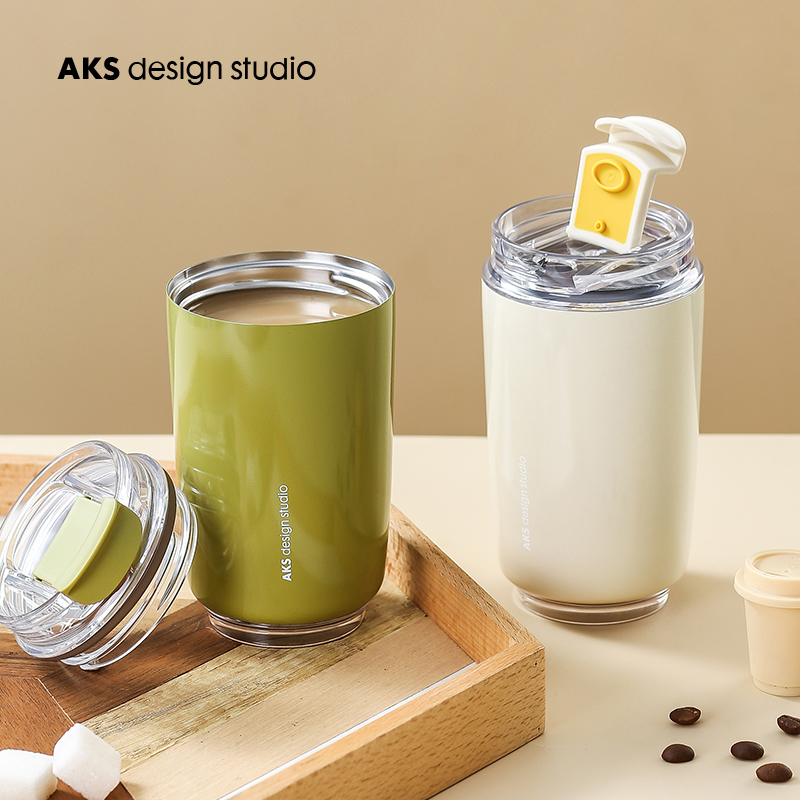 香港AKS咖啡杯304不锈钢