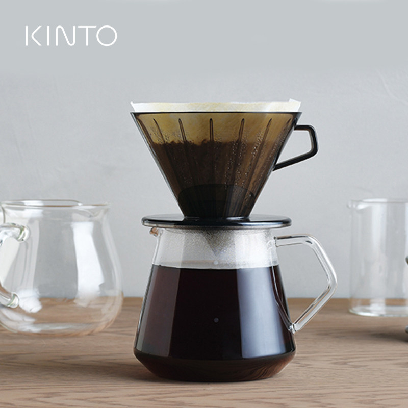 日本kinto手冲咖啡v60树脂scs