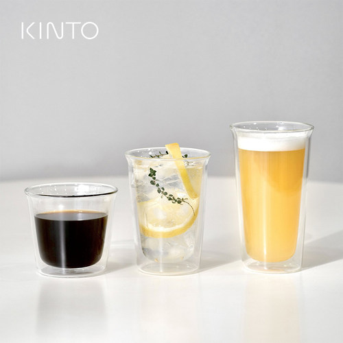 kinto日本单层耐热玻璃杯