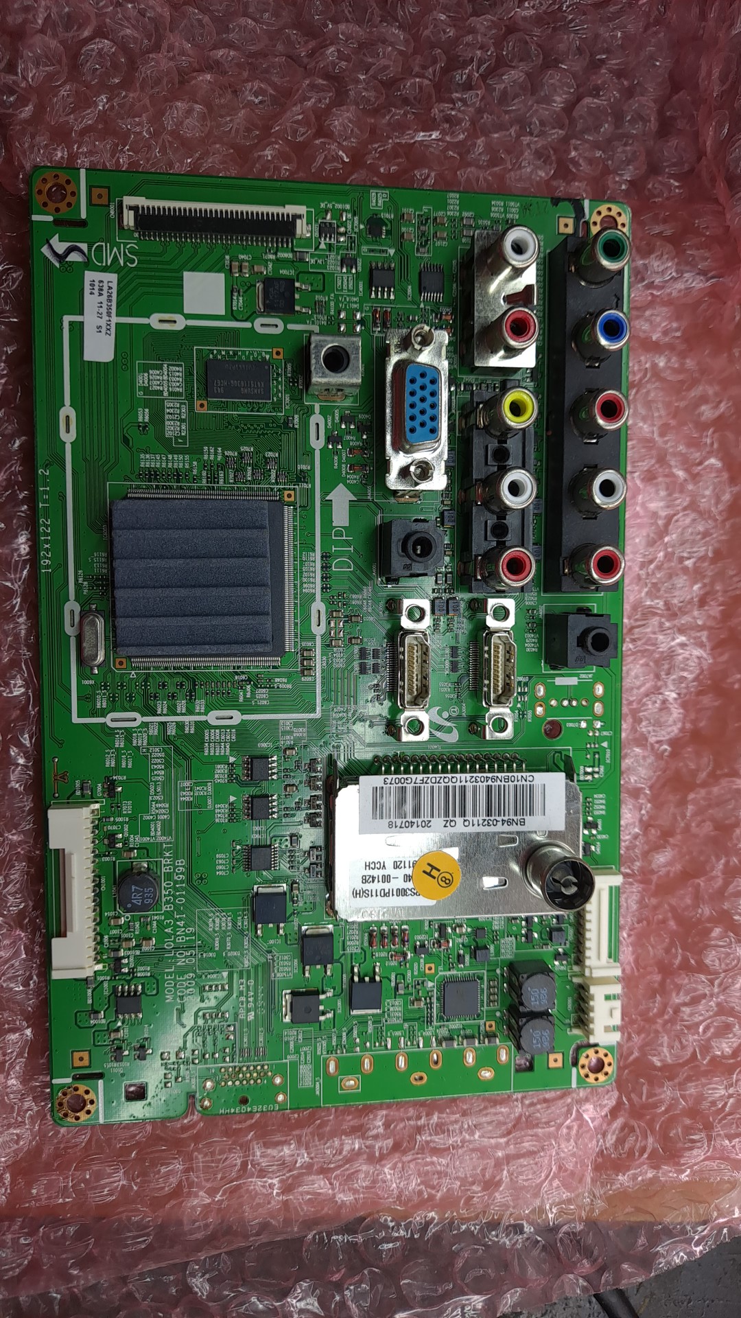 全新原装三星LA26B350F1V主板BN41-01199B屏T260XW02实图现货