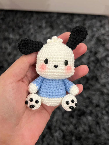 牛奶棉手工钩织钥匙扣