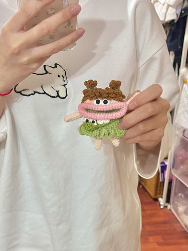 牛奶棉手工制作耳机套diy材料包