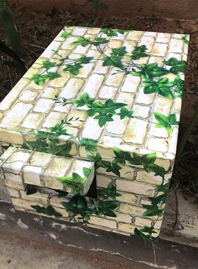 diy箱子pvc防水自粘贴纸