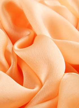 上海的故事真丝丝巾桑蚕丝围巾女长款韩版纯色披肩百搭纱巾夏防晒