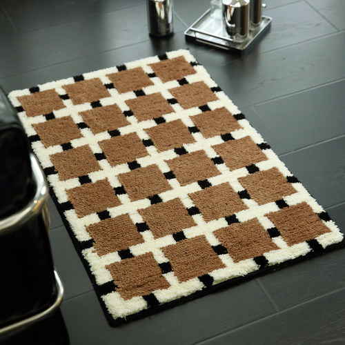 中古风浴室地垫加厚地毯吸水脚垫