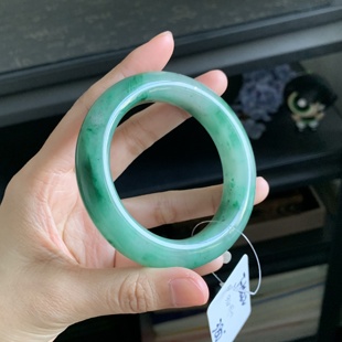 5522 非洲翠厚装 手镯 380 毛毛 55.2 翠