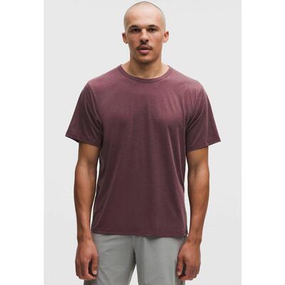 代购lululemon露露乐蒙男士运动T恤透气舒适速干贴身穿着