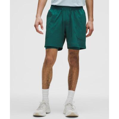 海外代购lululemon/露露乐蒙男士运动中长裤／短裤耐磨速干吸汗