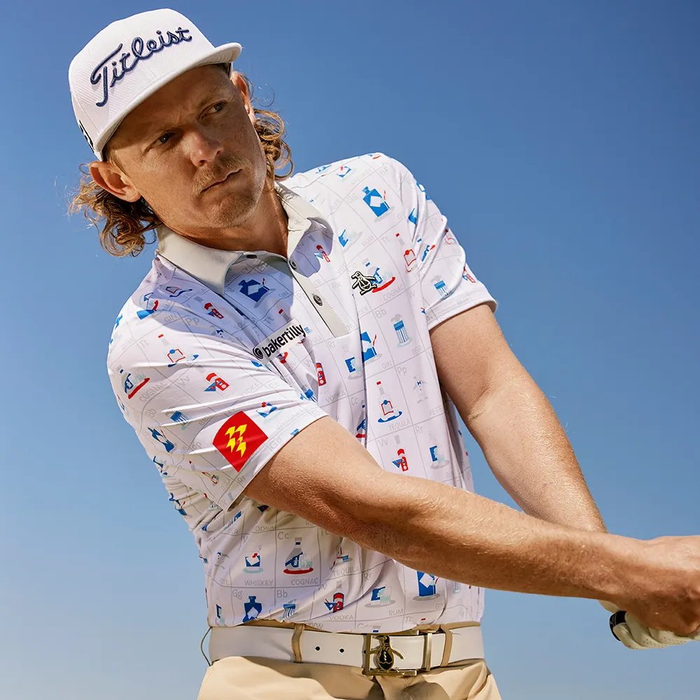 美国小众原创original penguin企鹅亮白色男士高尔夫polo衫t恤