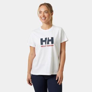 白色圆领轻便舒适透气女子运动休闲T恤短袖 Hansen 海丽汉森Helly