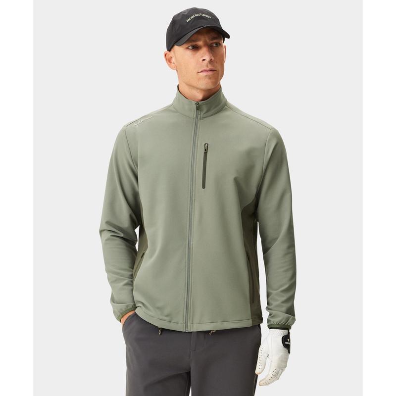 代购MACADE男士高尔夫夹克防风保护透气设计防水处理可调节下摆