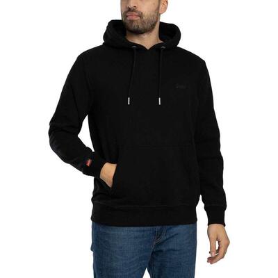 代购Superdry男士卫衣保暖舒适黑色日常休闲外套爆款简约