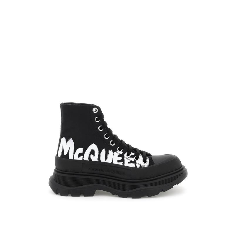 Alexander McQueen tread麦昆板鞋高帮厚底增高单鞋时尚低帮鞋女