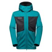 软壳衣防风透气可调节下摆户外夹克连帽长袖 代购 Mammut男士