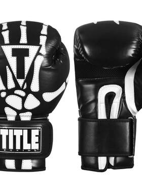 代购Title Boxing男女拳套防护透气合成印染拳击训练手套爆款