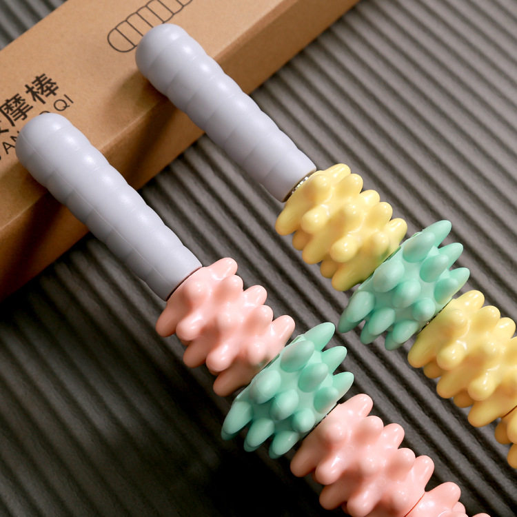 健身肌肉按棒运动滚筒瑜伽器材家用筋膜瘦腿放松滚轮男女轴