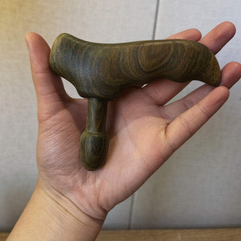绿檀按摩器点穴棒足底穴位按摩锥实木制点穴器点穴笔经络按摩棒