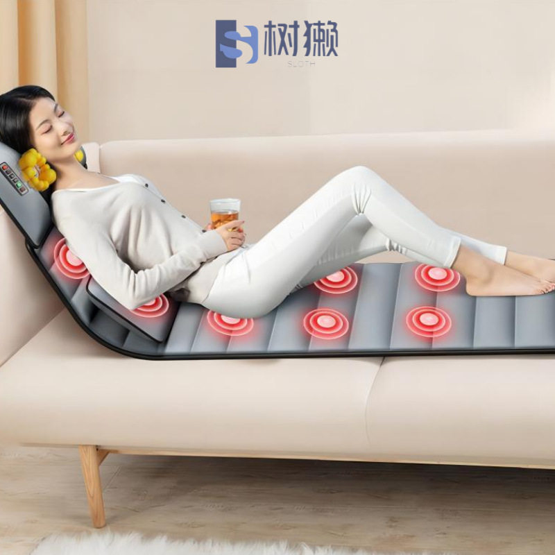 按摩垫多功能按摩器电动床垫家用背靠椅全身中老年健康礼品