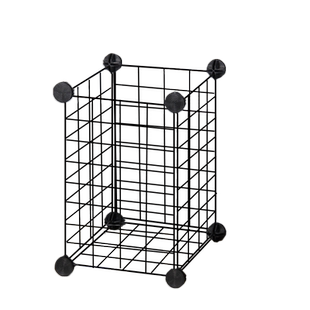 防锈铁网垃圾桶家用金属垃圾篓办公室铁丝网废纸篓卫生间无盖