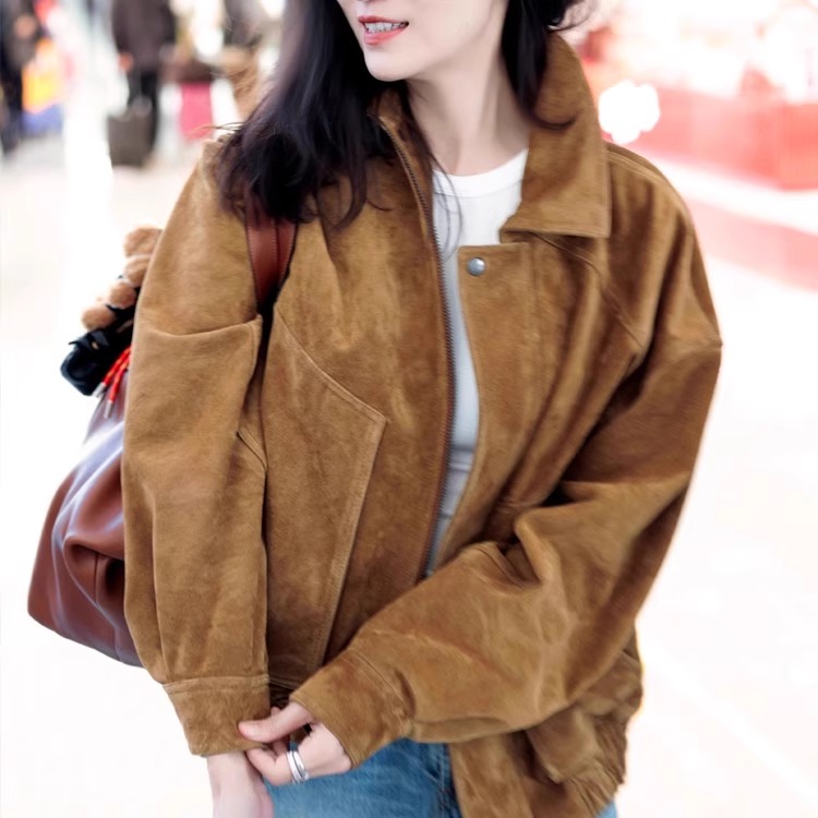 长袖常规直筒型今年流行宋佳同款