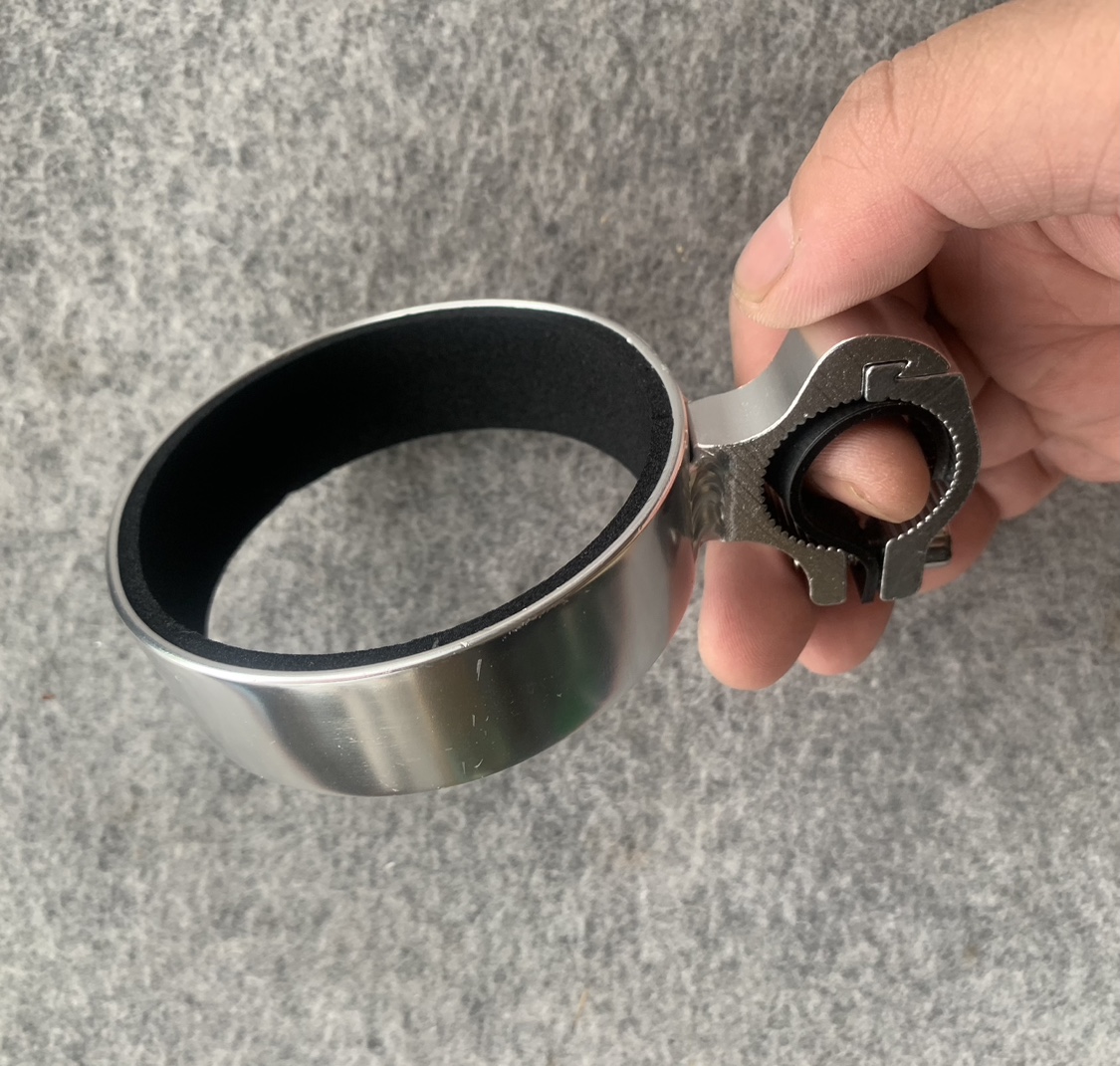 700Bike精选自行车咖啡杯架子奶茶杯托架铝合金水壶架把横支架