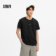 新款 基础百搭2026夏季 圆领针织上衣字母印花潮 T恤男修身 森马短袖