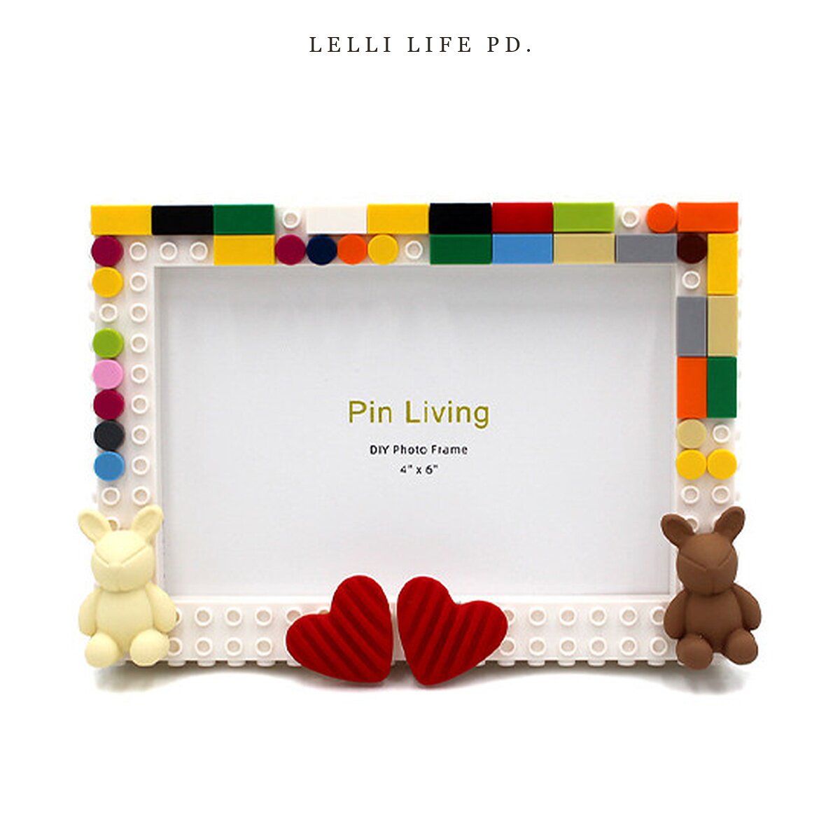 LELLILIFEPD爱心相框情侣DIY