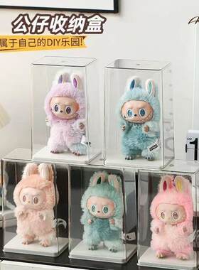 透明亚克力手办防尘展示收纳盒