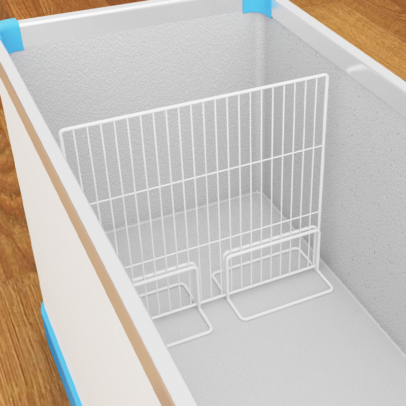 冰柜分隔内部置物架冷柜收纳加密分区隔板冷藏分格单面冰箱隔离网 收纳整理 冰柜置物架 原图主图