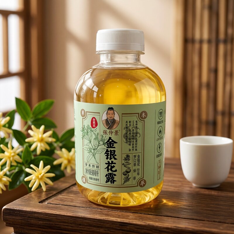 张仲景金银花露草本饮料500ML