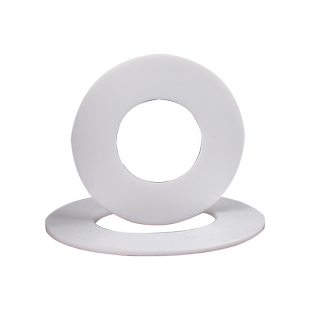 四氟垫片聚四氟乙烯垫密封圈耐高温铁氟龙PTFE塑料王法兰平垫加工