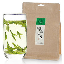 红灵蒙顶石花绿茶蒙山茶雅安毛尖2026新茶竹芽茶雀舌高山云雾茶