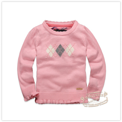 针织羊毛春季套头女童装