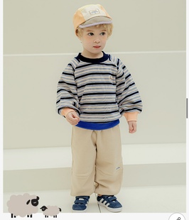 2026 韩单春款条纹 卫衣