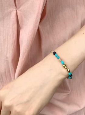 天然石串珠手链轻奢小众