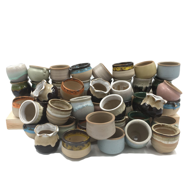 多肉植物花盆迷你陶瓷盆彩色横纹糖果色创意可爱南瓜小花盆清仓在类目 鲜花速递/花卉仿真/绿植园艺, 花瓶/花器/花盆/花架（新）, 花盆中 - 来自Buy2taobao.com提供专业的淘宝代购服务