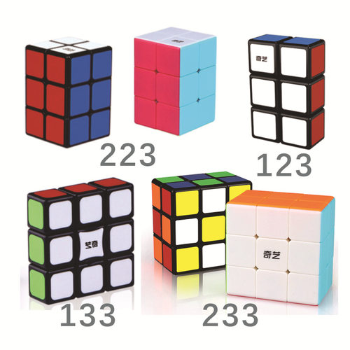 奇艺魔方格223魔方异形123一阶133阶233阶带教程幼儿园入门益智