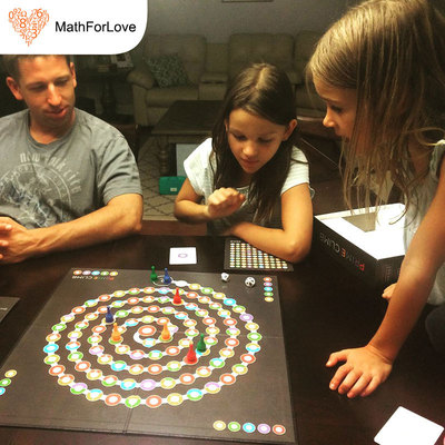 美国MathForLove速算数学策略Prime Climb益智玩具美国数学跳棋
