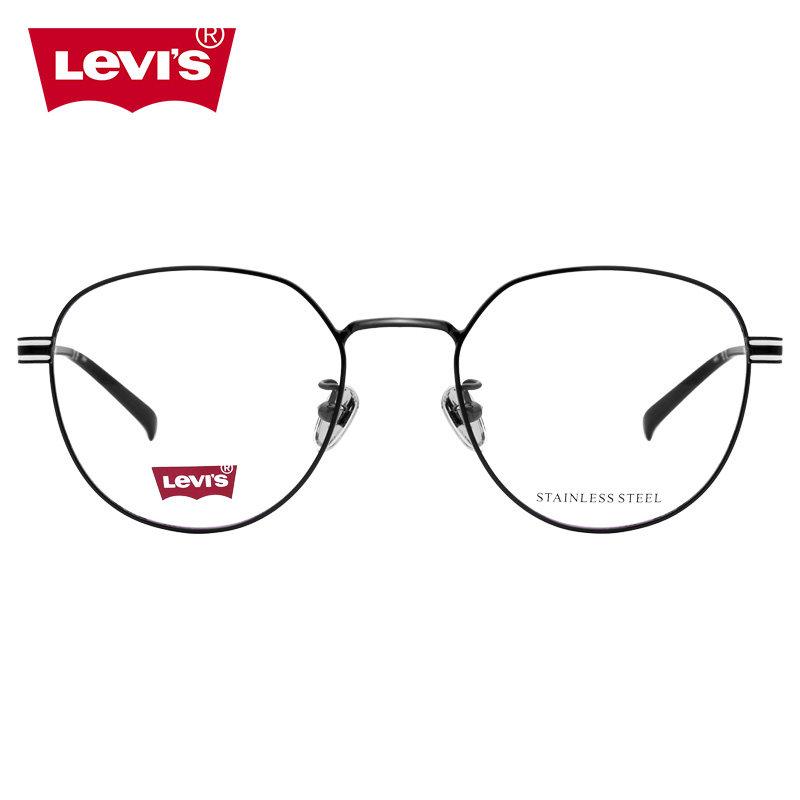 LEVI'S李维斯近视眼镜框金属细边时尚百搭男女光学镜架潮LV7043F