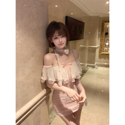【瑞茜】晚香玉梦 早秋纯欲辣妹风小众设计连衣裙 R8861Y