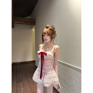 【瑞茜】 树莓甜酒 早春款甜美可爱修身时尚套装 R5780X