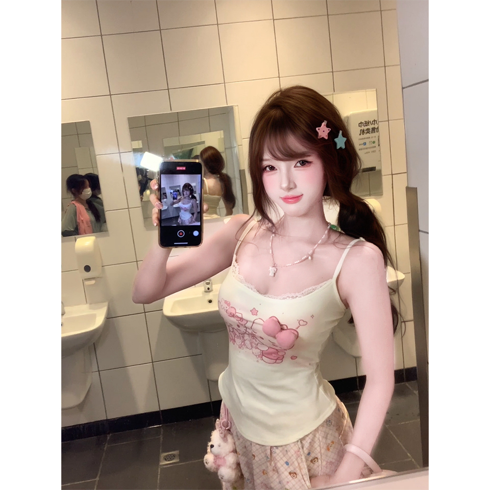 【瑞茜】贝儿派对 夏季网红风甜辣上衣针织开衫R2252-1L