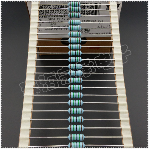 进口印度 15M 0.5W VISHAY VR37 1/2W 3.5KV耐高压金属膜电阻器