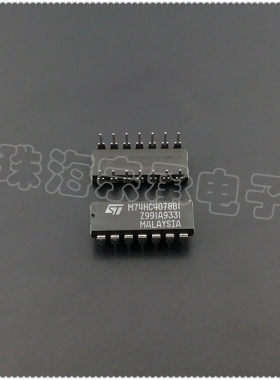 进口马来西亚 M74HC4078B1 DIP-14 ST意法