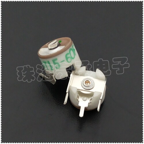 进口墨西哥 T15-60F Tusonix/CTS 侧调可调电容 15pF-60pF 100V